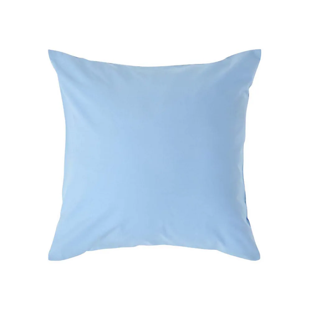 Taie d'oreiller bleu 100% coton égyptien 200 fils, 40x40 cm ->Homescapes Clearance
