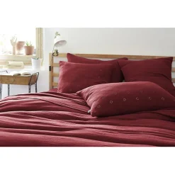 Taie d'oreiller Brodée Déco 