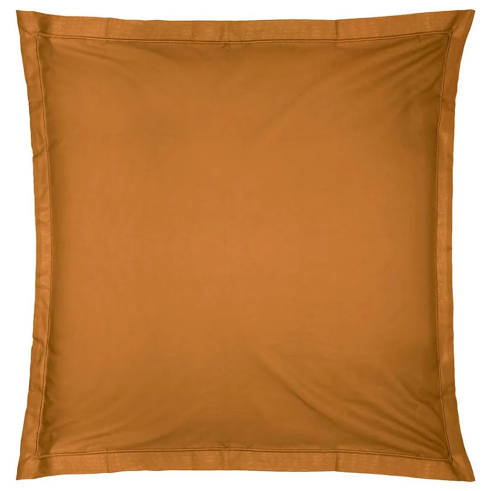 Atmosphera Créateur D'Intérieur Taie d'oreiller Carina coton 63x63cm jaune cumin - Atmosphera* Boutis, Couvre-Lit, Édredon