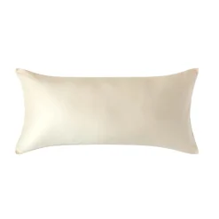 Homescapes Taie d'oreiller écru en coton égyptien bio 400 fils, 40x80 cm -* Taie D'Oreiller