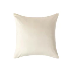 Taie d'oreiller écru en coton égyptien bio 400 fils, 40x40 cm ->Homescapes Outlet
