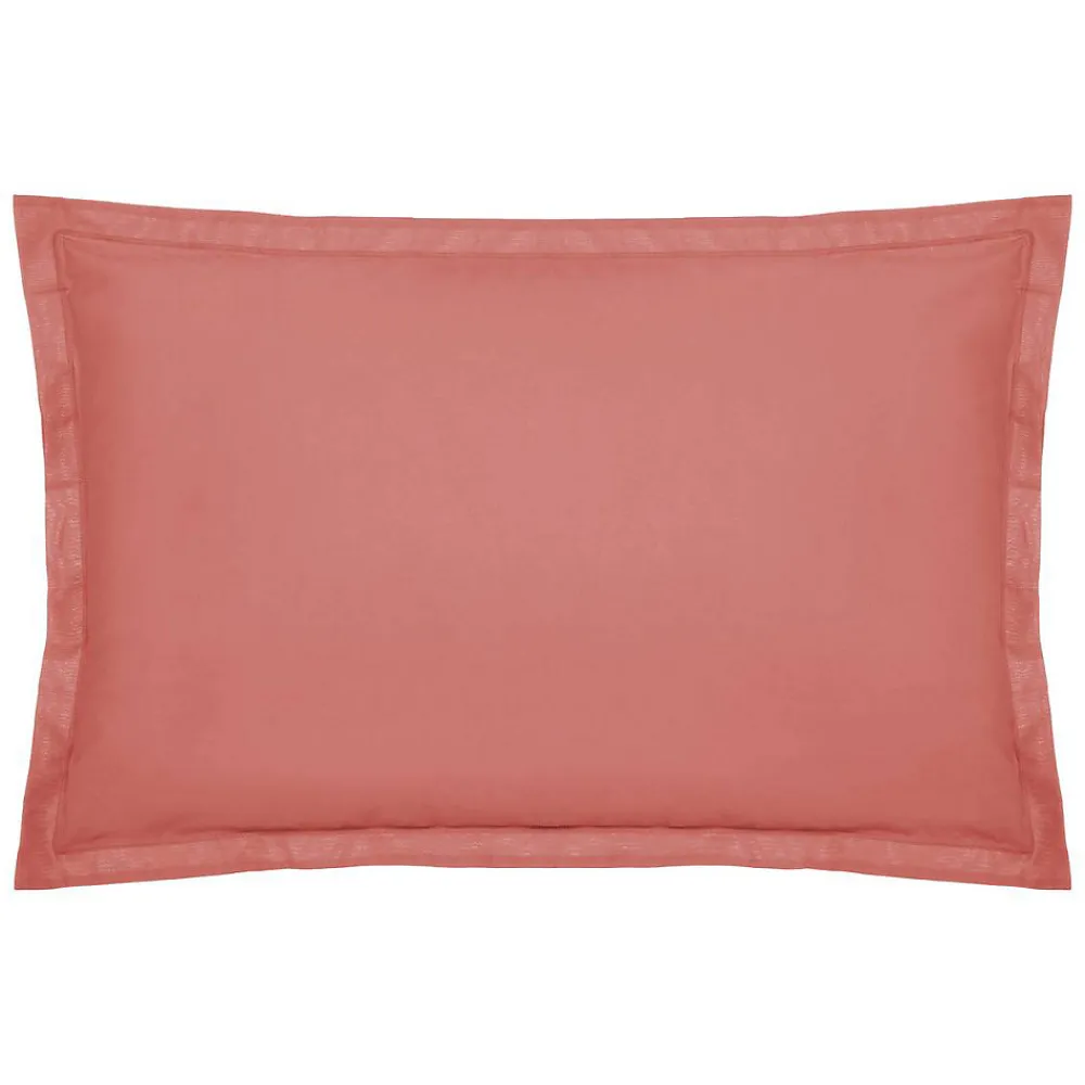 Taie d'oreiller en coton - rose blush 50x70 cm - Atmosphera>Atmosphera Créateur D'Intérieur New