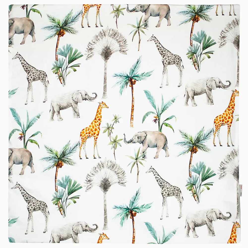 Taie d'oreiller en coton réversible Safari>Sevira Kids New