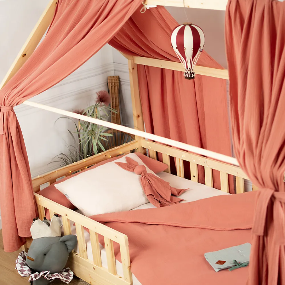 Taie d'oreiller en gaze de coton Jeanne>Sevira Kids Online