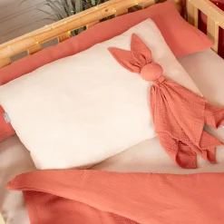 Taie d'oreiller en gaze de coton Jeanne>Sevira Kids Outlet