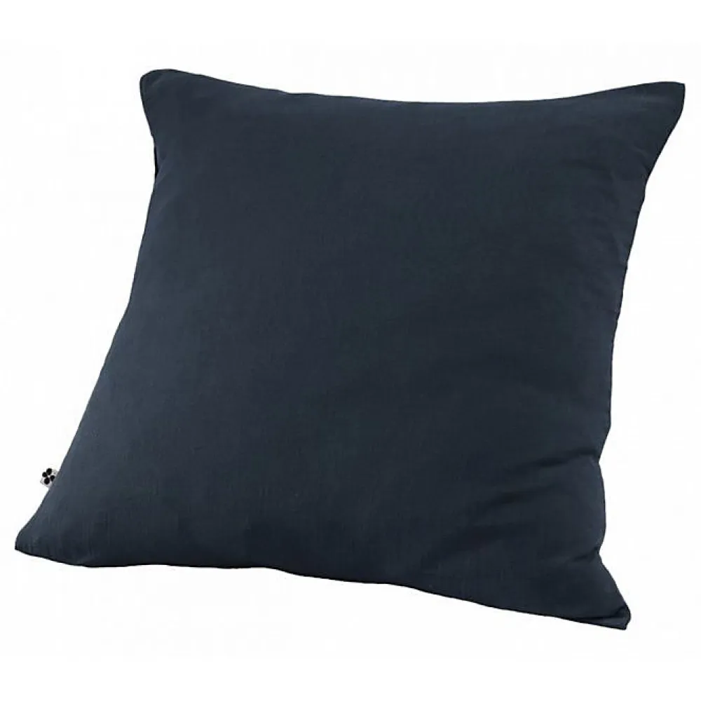L'Effet Papillon Taie d'oreiller "Gaïa" 60 x 60 cm & 50 x 70 cm "Gaze de Coton" - Gaïa Minuit - 60 x 60 cm* Taie D'Oreiller