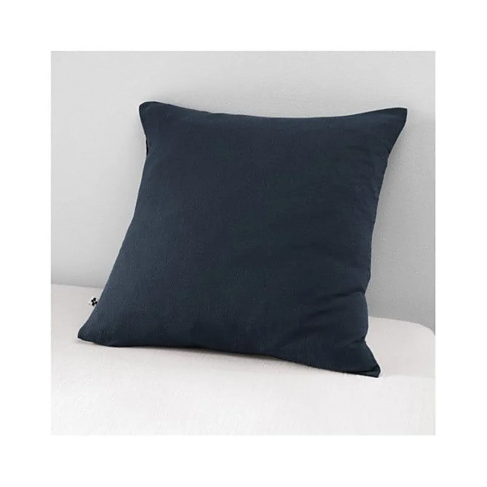 L'Effet Papillon Taie d'oreiller "Gaïa" 60 x 60 cm & 50 x 70 cm "Gaze de Coton" - Gaïa Minuit - 60 x 60 cm* Taie D'Oreiller