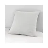 Taie d'oreiller "Gaïa" 60 x 60 cm & 50 x 70 cm "Gaze de Coton" - Gaïa Nuage - 60 x 60 cm>L'Effet Papillon Online