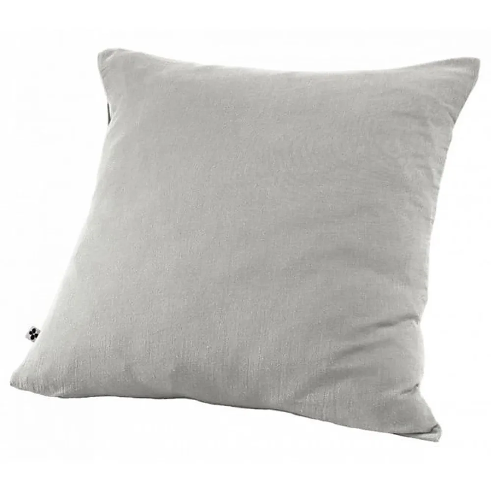 Taie d'oreiller "Gaïa" 60 x 60 cm & 50 x 70 cm "Gaze de Coton" - Gaïa Nuage - 60 x 60 cm>L'Effet Papillon Online