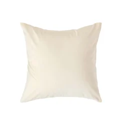 Taie d'oreiller ivoire 100% coton égyptien 200 fils, 40x40 cm ->Homescapes Best