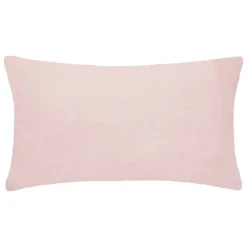 Atmosphera Créateur D'Intérieur Taie d'oreiller "Linah" - rose - lin lavé 50x70 cm - Atmosphera* Boutis, Couvre-Lit, Édredon