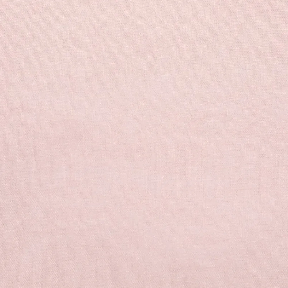Atmosphera Créateur D'Intérieur Taie d'oreiller "Linah" - rose - lin lavé 50x70 cm - Atmosphera* Boutis, Couvre-Lit, Édredon