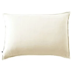Taie d'oreiller "Lysandre" toutes dimensions "Lyocel" - Lysandre Pampa - Taie d'oreiller 50 x 70 cm>L'Effet Papillon New