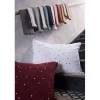 L'Effet Papillon Taie d'oreiller Pois Doré Déco "Gaïa Chic" 60 x 60 cm & 50 x 70 cm "Gaze de Coton" - Gaïa Chic Romarin - 60 x 60 cm* Taie D'Oreiller