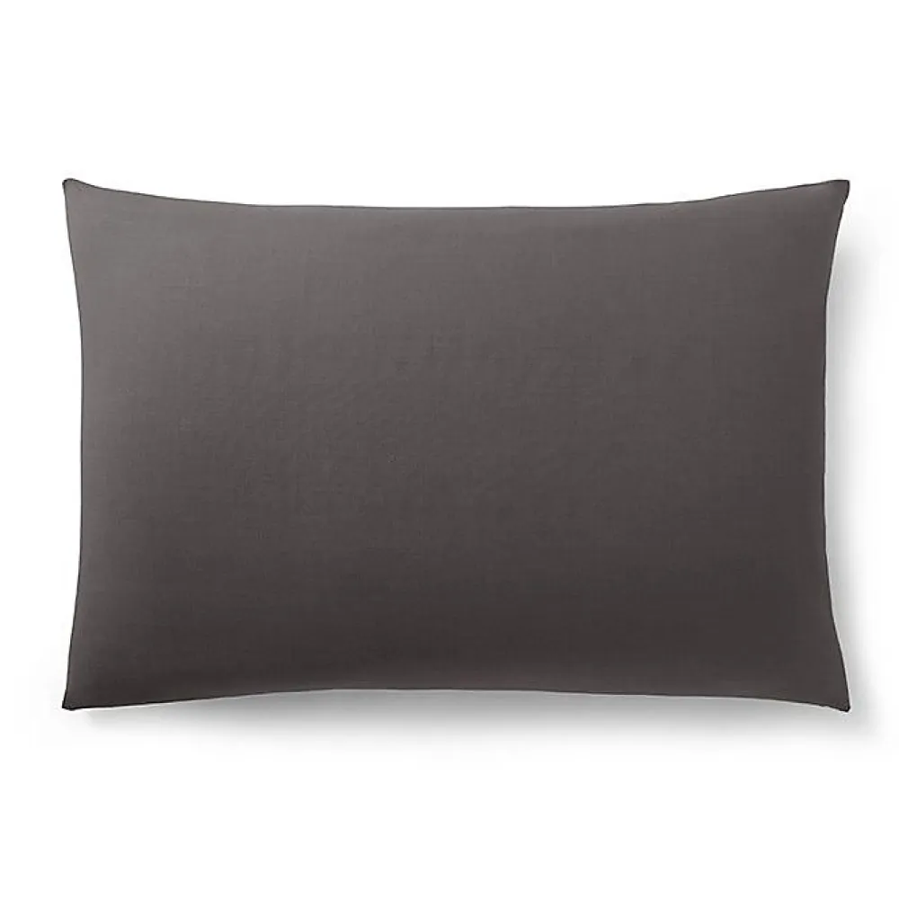 Coton Pur Taie d'oreiller "Prémium" toutes dimensions - Prémium Ardoise - 50 x 70 cm* Taie D'Oreiller