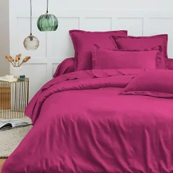 Coton Pur Taie d'oreiller "Prémium" toutes dimensions - Prémium Magenta - 50 x 70 cm* Taie D'Oreiller