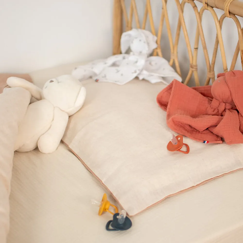 Taie d'oreiller réversible en Lin lavé>Sevira Kids Sale