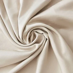 L'Effet Papillon Taie d'oreiller "Salomé" Viscose de bambou 120 fils/cm² - Salomé Pampa - 63 x 63 cm volant plat piqué* Taie D'Oreiller
