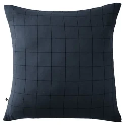 L'Effet Papillon Taie d'oreiller Tissé-teint grands carreaux Déco