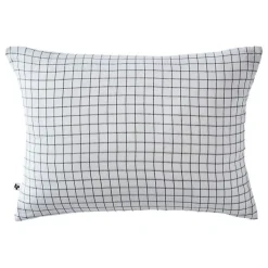 L'Effet Papillon Taie d'oreiller Tissé-teint petits carreaux Déco