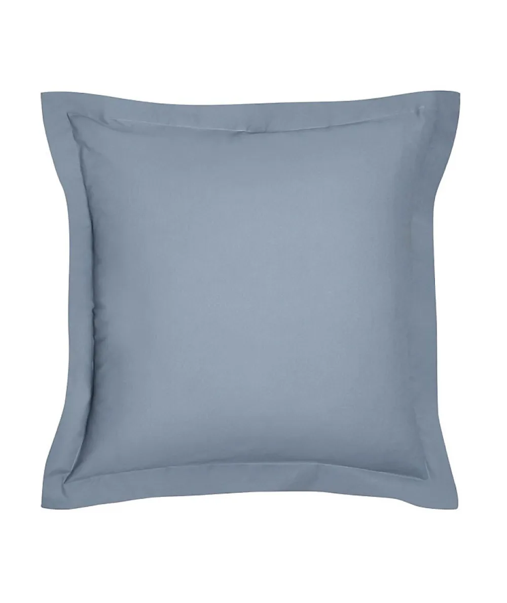 Taie d'oreiller TODAY Essential - 63 x 63+5 cm - 100% Coton uni - Denim>Todays Tools Discount