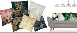 TAIE D'OREILLER 3D 13 45X45 WHITE><noscript><img width=