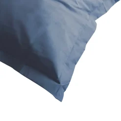 Linnea Taie d'oreiller uni 60x40 cm coton ALTO bleu Jean* Taie D'Oreiller