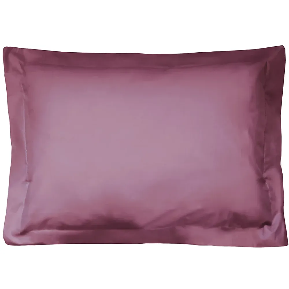 Linnea Taie d'oreiller uni 70x50 cm coton ALTO Raisin* Taie D'Oreiller
