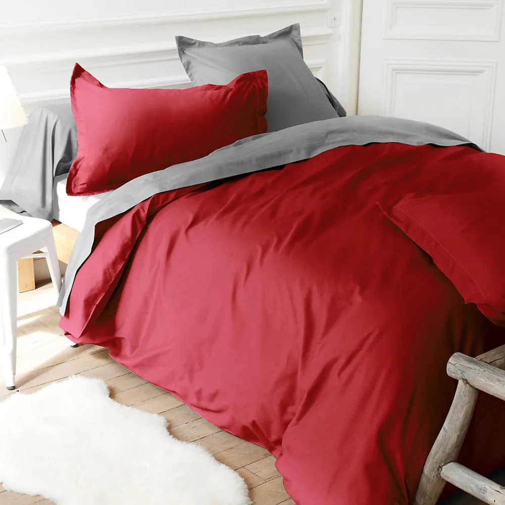 Taie d'oreiller uni 60x40 cm coton ALTO Garance>Linnea Discount