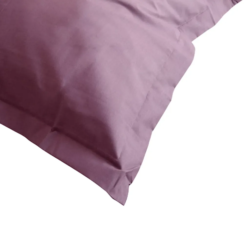 Linnea Taie d'oreiller uni 60x40 cm coton ALTO Raisin* Taie D'Oreiller