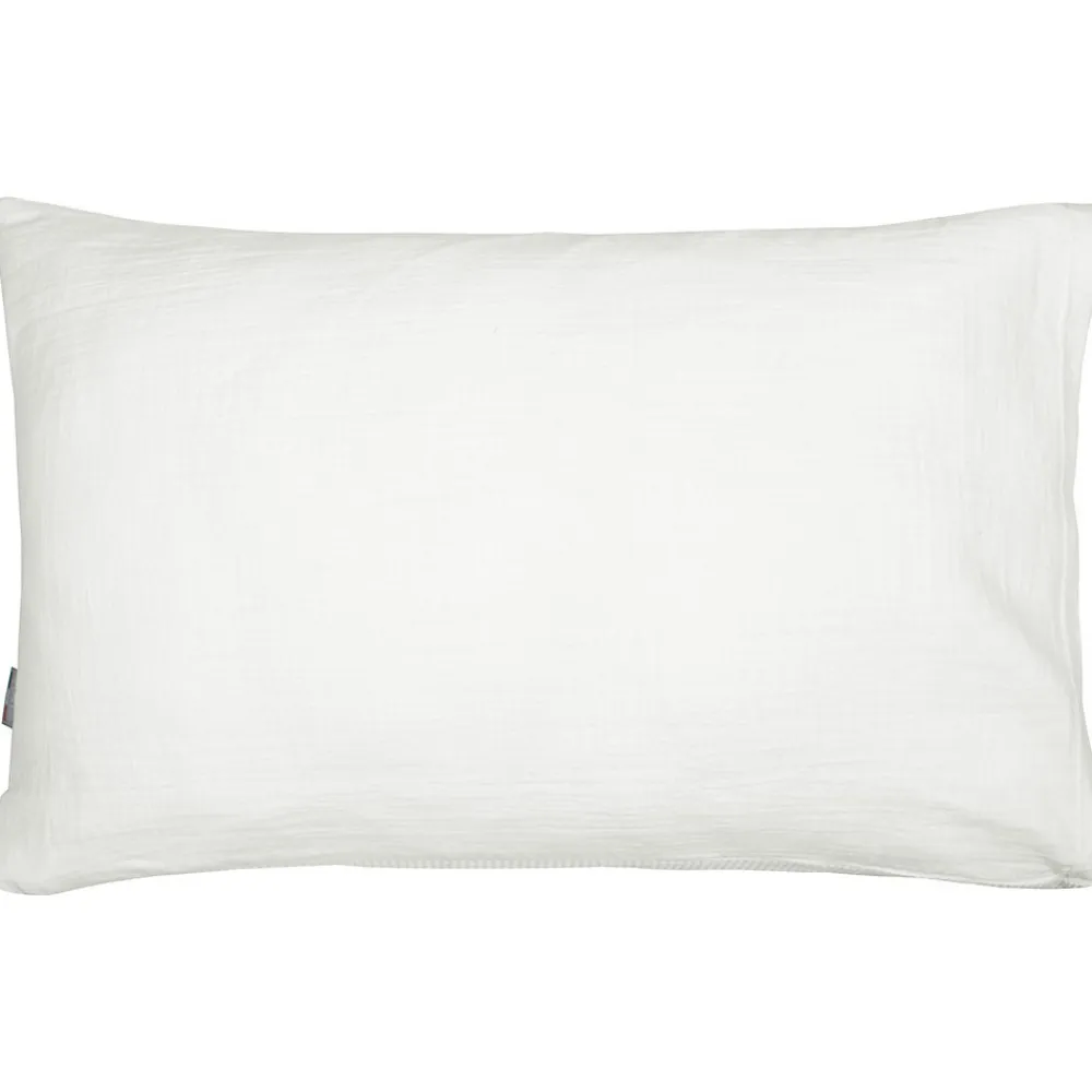Taie d'oreiller unie en coton nid d'abeille>Sevira Kids Sale