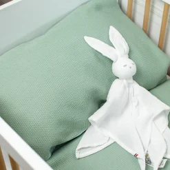 Taie d'oreiller unie en coton nid d'abeille>Sevira Kids Hot