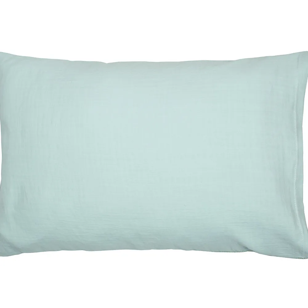Taie d'oreiller unie en coton nid d'abeille>Sevira Kids Hot