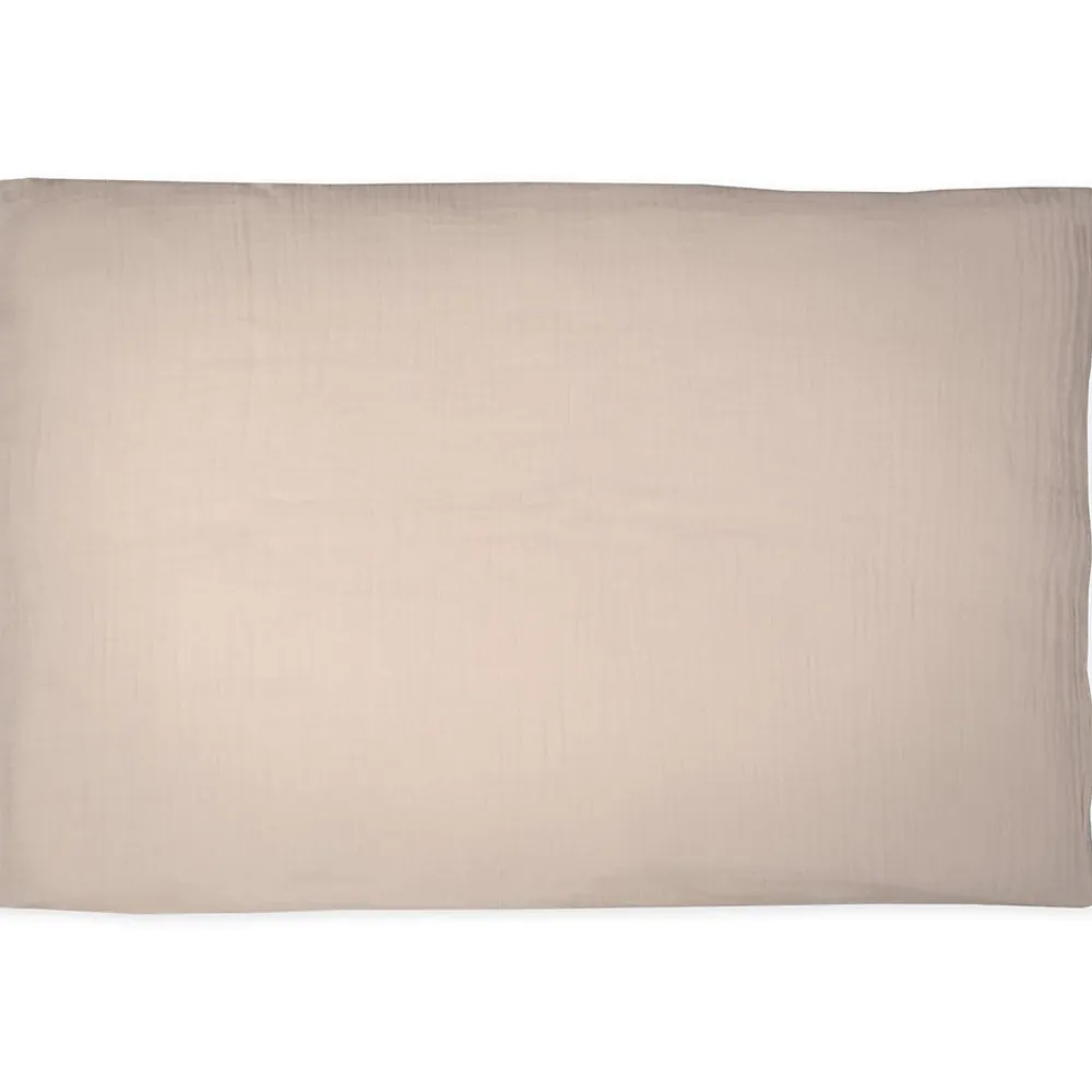 Taie d'oreiller unie en double gaze de coton>Sevira Kids Outlet