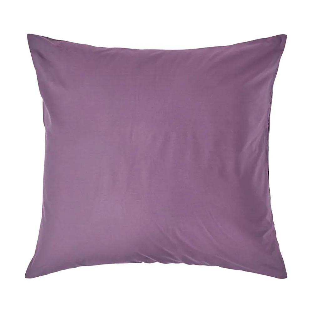 Taie d'oreiller violet 100% coton égyptien 200 fils, 60x60 cm ->Homescapes Best