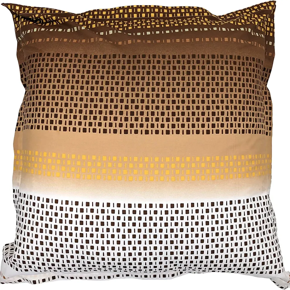 Linnea Taie d'oreiller 65x65 cm coton NIAGARA marron Châtaigne* Taie D'Oreiller