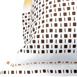 Linnea Taie d'oreiller 65x65 cm coton NIAGARA marron Châtaigne* Taie D'Oreiller