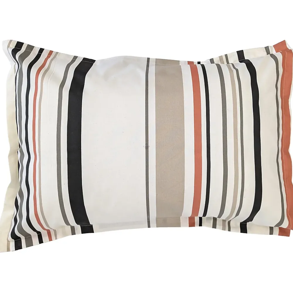 Linnea Taie d'oreiller 50x70 cm coton HUGO beige/corail* Taie D'Oreiller