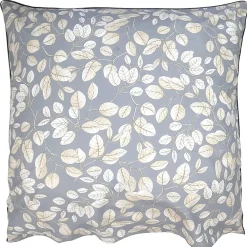 Linnea Taie d'oreiller 65x65 cm en 100% percale de coton LISON gris* Taie D'Oreiller