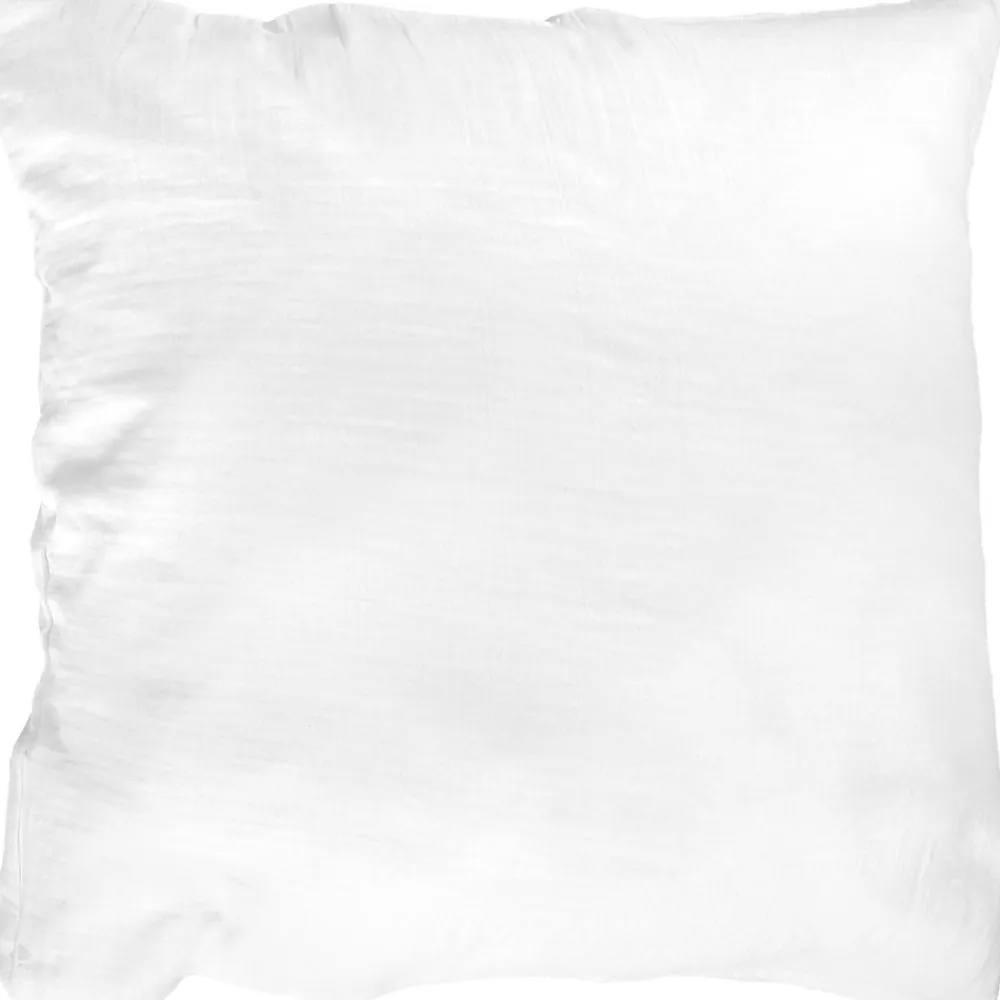 Taie d'oreiller 65x65 cm en double gaze de coton CASSIS Blanc>Linnea Sale