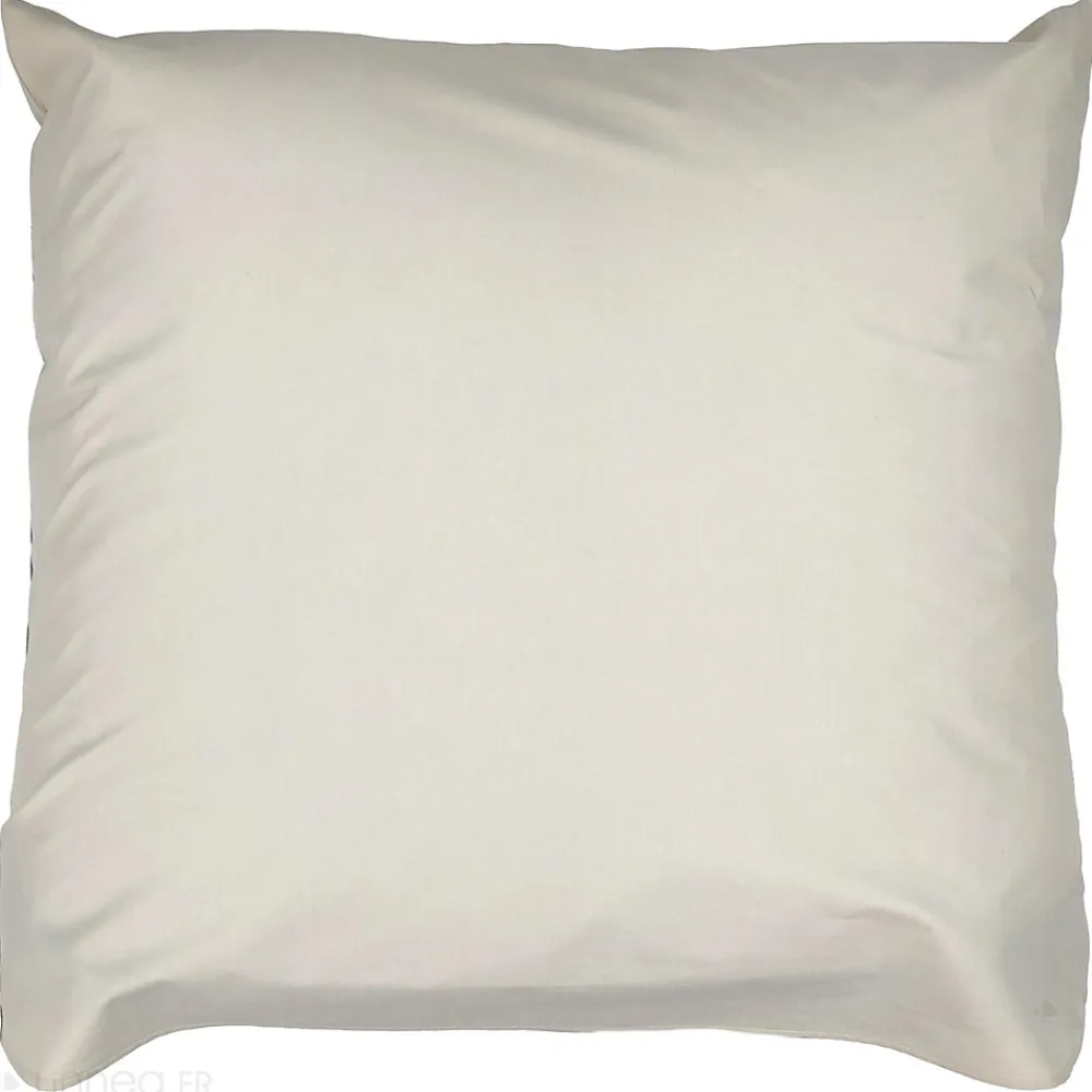 Taie d'oreiller 65x65 cm percale coton NOA vert Kaki>Linnea Clearance