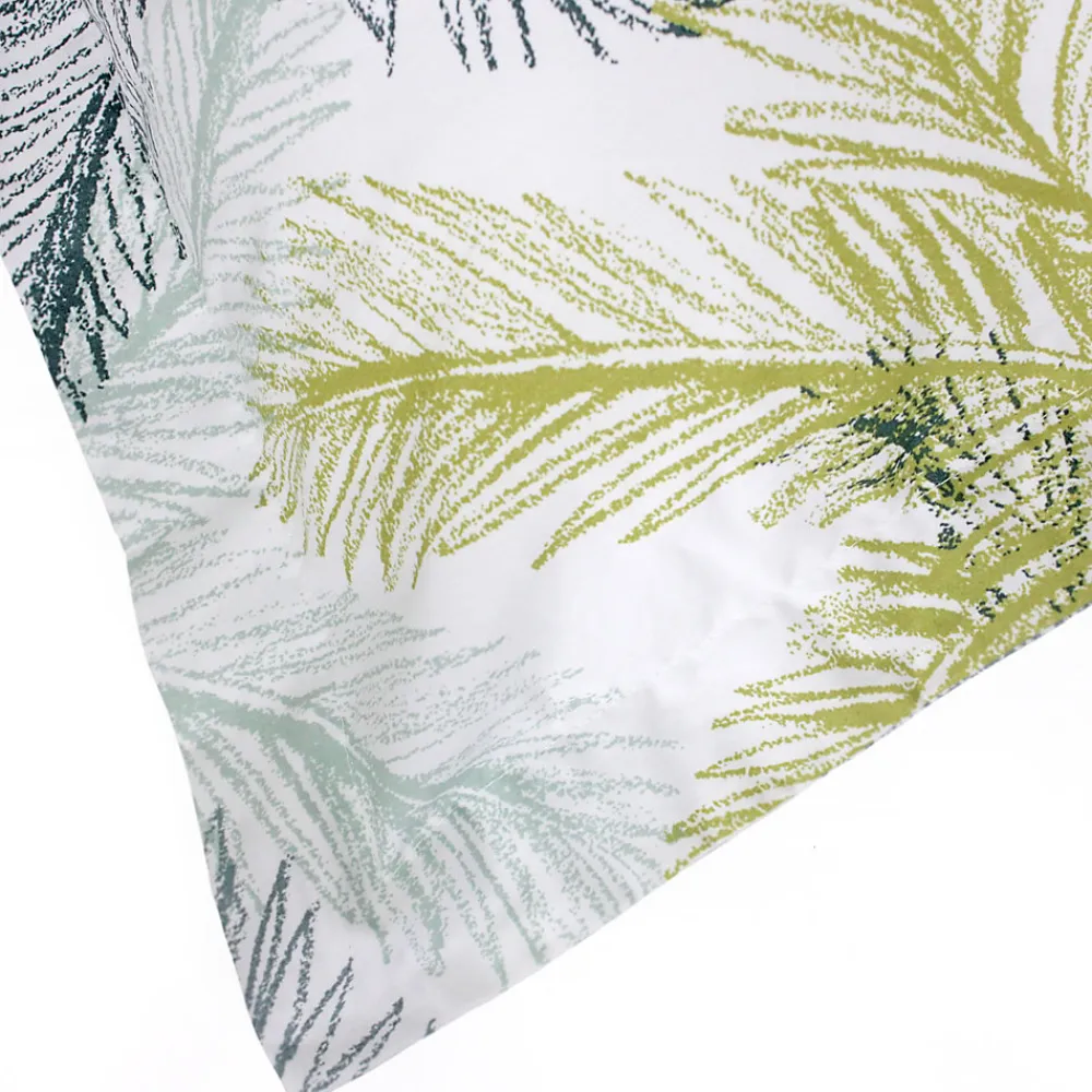 Taie d'oreiller 50x70 cm percale coton TRINIDAD mousson>Linnea Outlet
