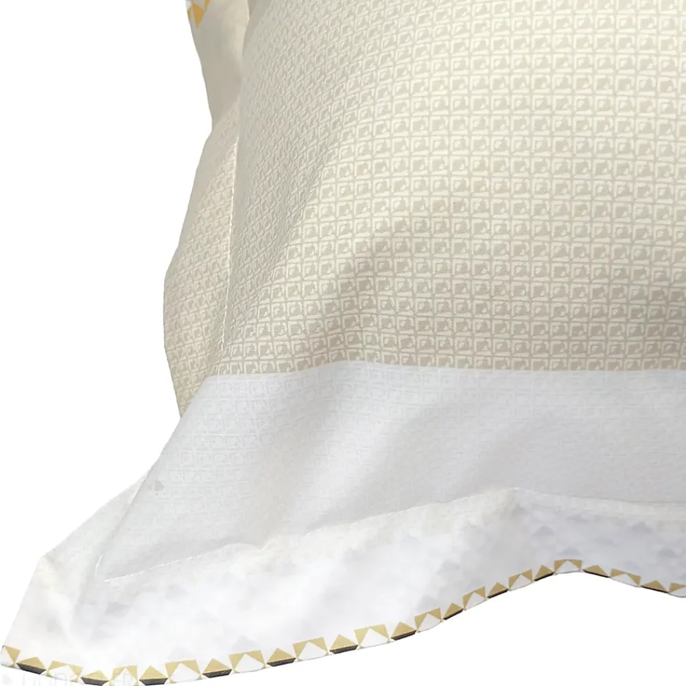 Linnea Taie d'oreiller 65x65 cm percale coton MARLOW Miel* Taie D'Oreiller