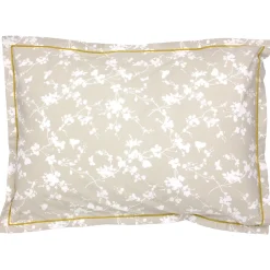 Taie d'oreiller 70x50 cm percale coton BEL AMOUR jaune>Linnea Online