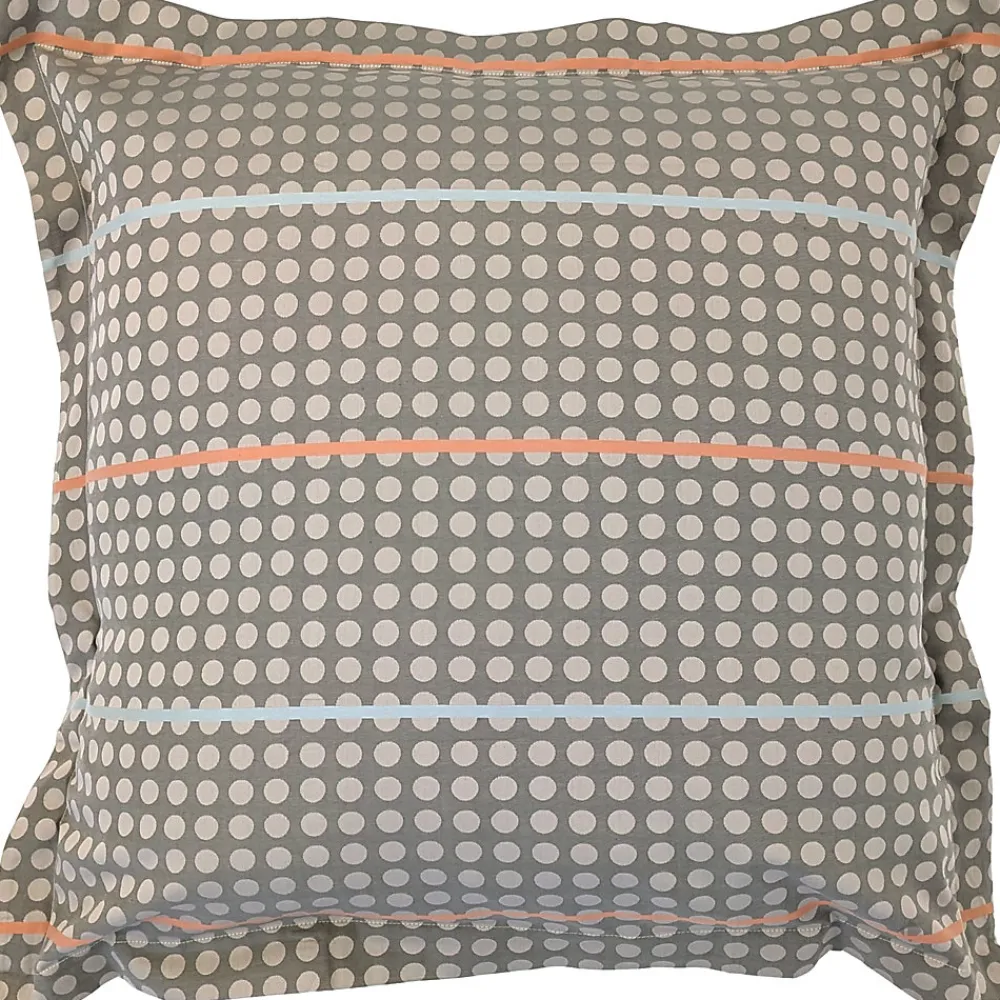 Taie d'oreiller 65x65 cm Satin de coton DAUPHINE Marron>Linnea Sale
