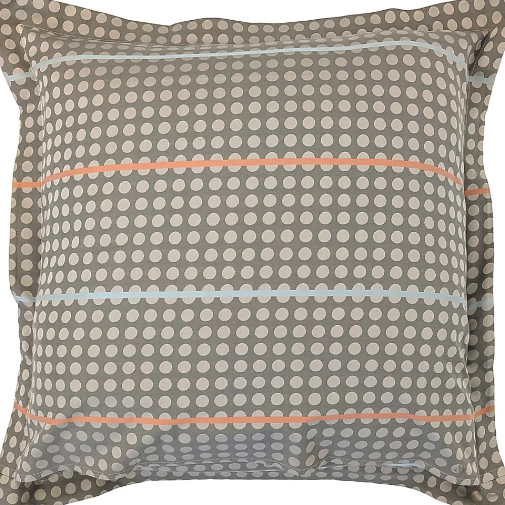 Taie d'oreiller 65x65 cm Satin de coton DAUPHINE Marron>Linnea Sale