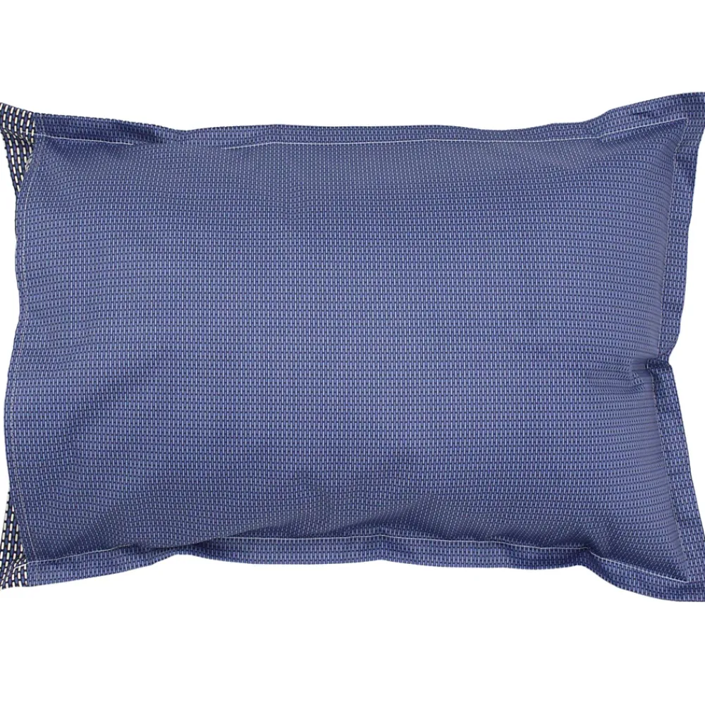 Linnea Taie d'oreiller 70x50 cm satin de coton ENZO bleu* Taie D'Oreiller