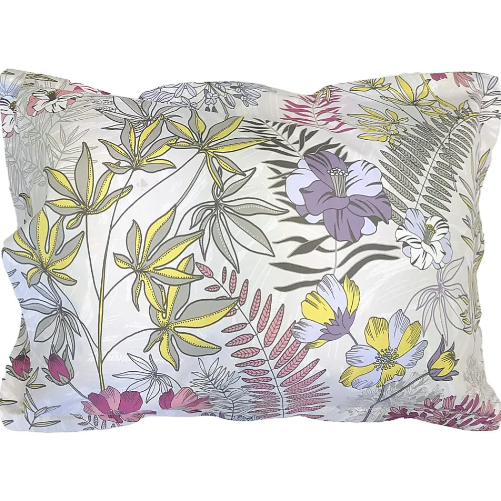 Taie d'oreiller 50x70 cm satin de coton ANAÏS multicolore>Linnea Sale