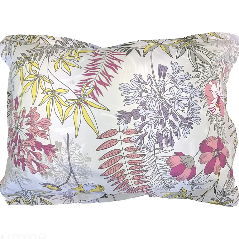 Taie d'oreiller 50x70 cm satin de coton ANAÏS multicolore>Linnea Sale