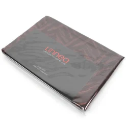Taie d'oreiller 65x65 cm Satin de coton OPERA Marron foncé><noscript><img data-lazyloaded=